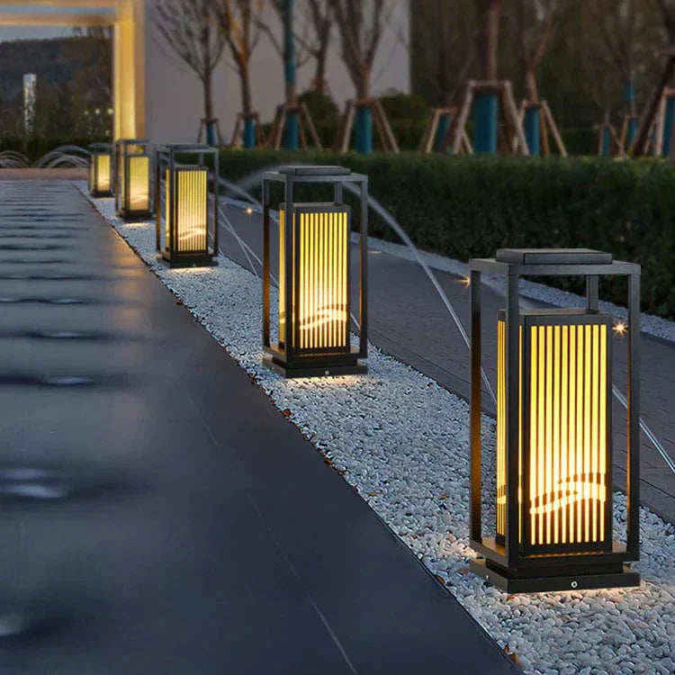 Käfigpfostenleuchte Outdoor Solarleuchte