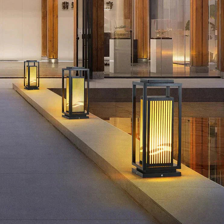 Käfigpfostenleuchte Outdoor Solarleuchte