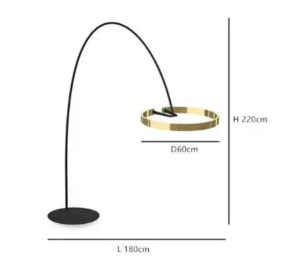Nordic LED Designer Fishing Stehleuchte