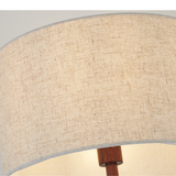 Japandi Stehlampe aus Holz