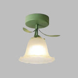 Französisch Tiffany Einfache Mini-Blume Deckenleuchte