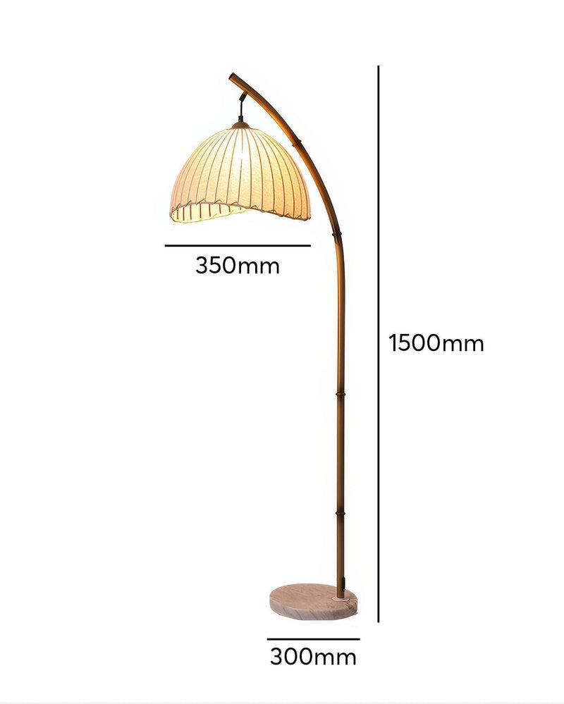 Kulturelle Zen-Bambus-Stehlampe-Beleuchtung