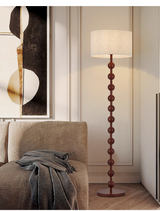 Japandi Stehlampe aus Holz