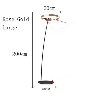 Nordic LED Designer Fishing Stehleuchte