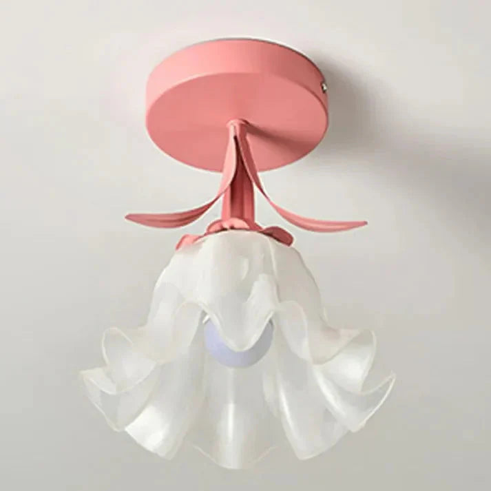 Französisch Tiffany Einfache Mini-Blume Deckenleuchte