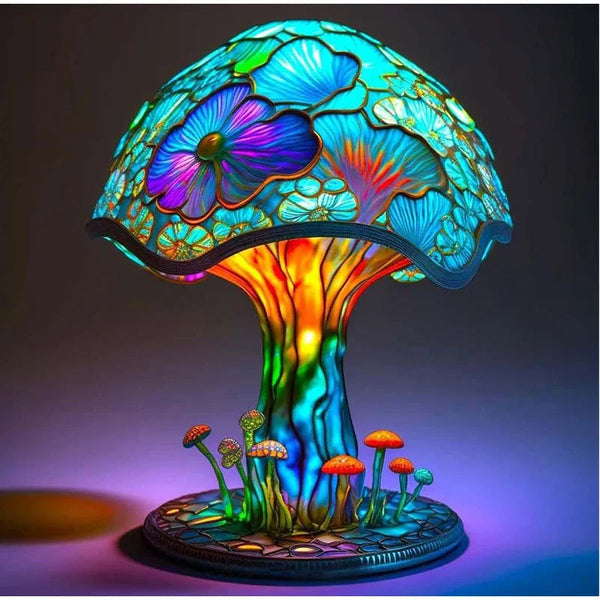 Lightshroom™ - Farbenfrohe Pilz Tischlampe