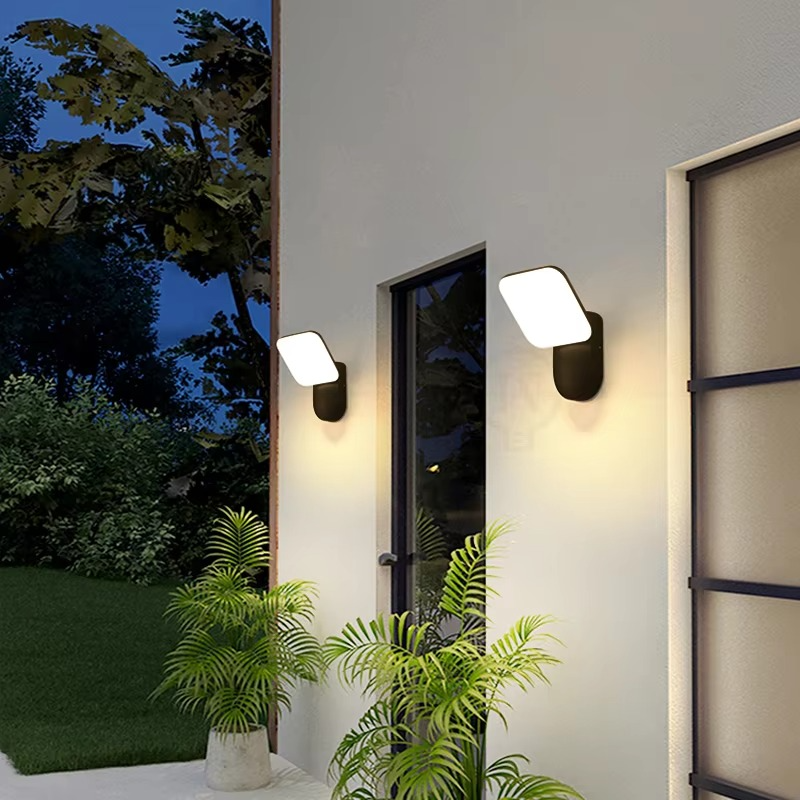 Bewegungsmelder LED-Wandleuchte