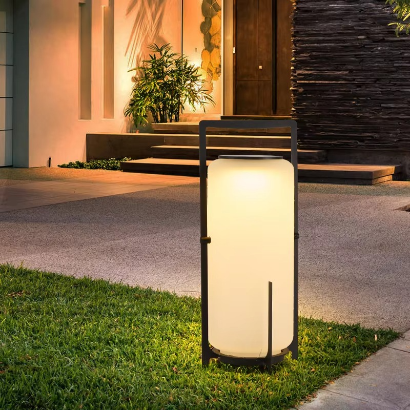 Solarbetriebene Terrassenlampe