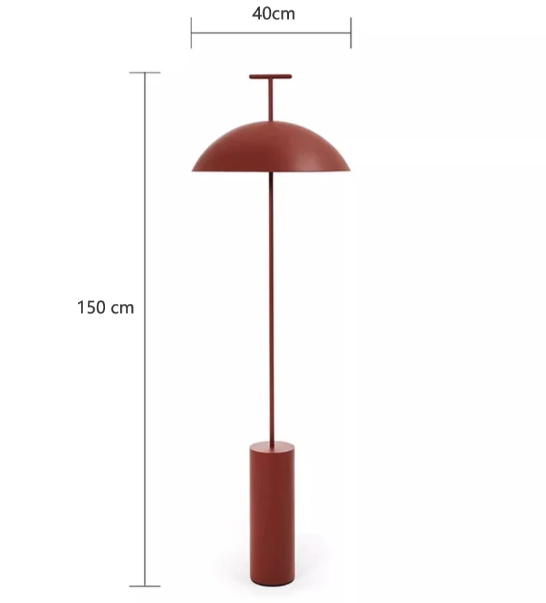 Minimalistische nordische Stehleuchte