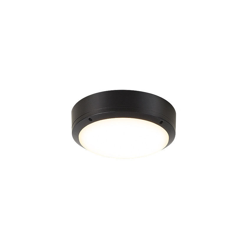 Einfache Outdoor Wasserdicht Aluminium Runde LED Flush Mount Deckenleuchte