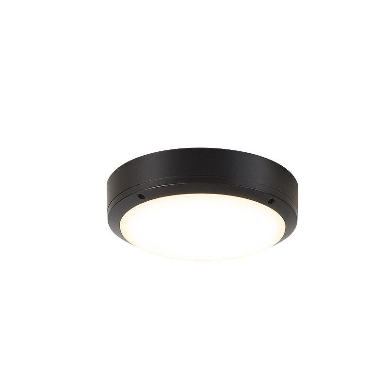 Einfache Outdoor Wasserdicht Aluminium Runde LED Flush Mount Deckenleuchte