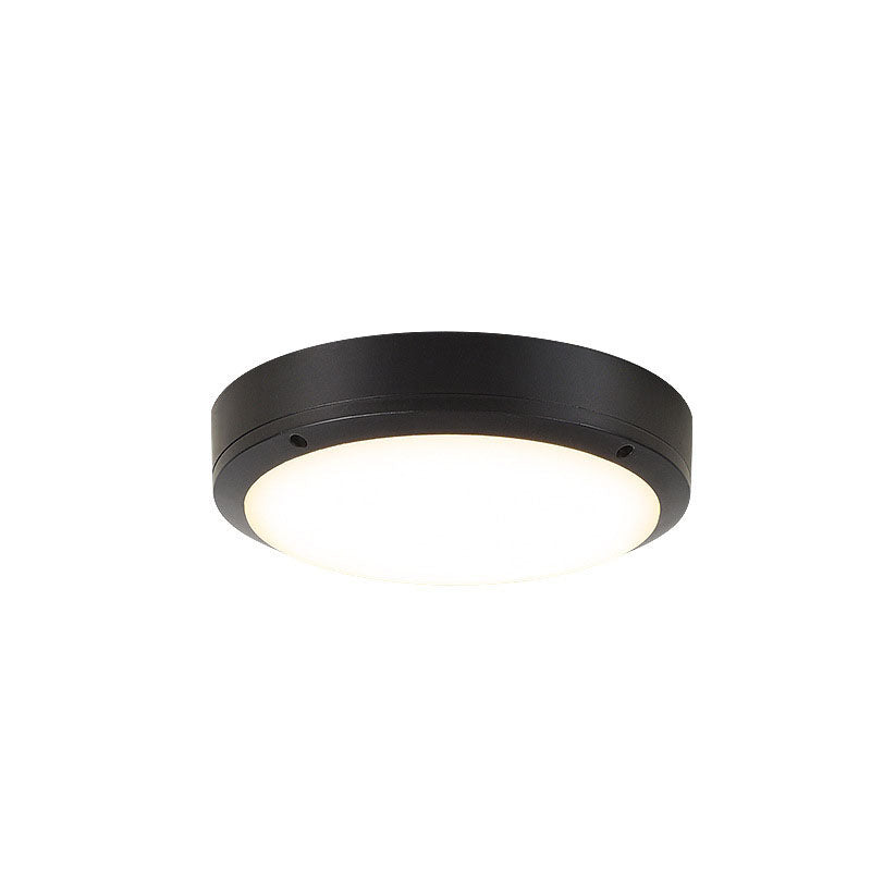 Einfache Outdoor Wasserdicht Aluminium Runde LED Flush Mount Deckenleuchte