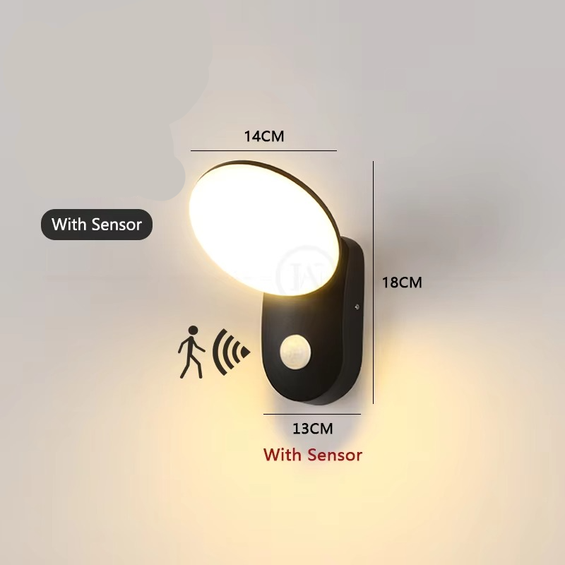 Bewegungsmelder LED-Wandleuchte