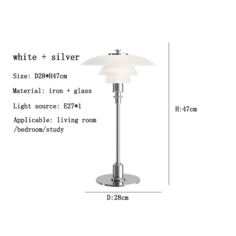 Dänische Designer-Tischlampe