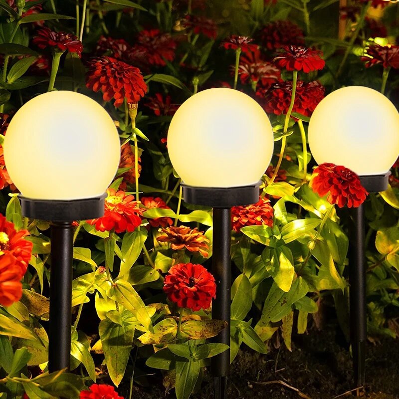Solar-Gartenleuchten (1+1 Frei)