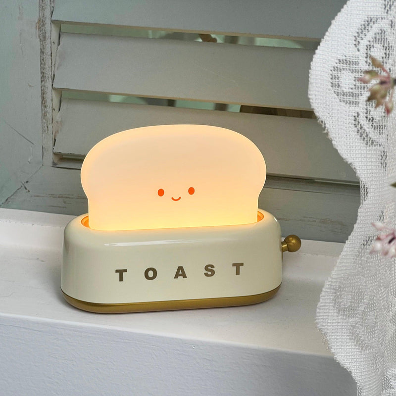 Toaster Design Tischlampe (eingebaute Batterie)