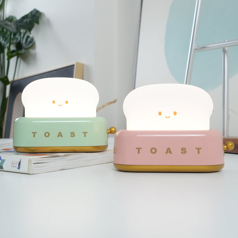 Toaster Design Tischlampe (eingebaute Batterie)