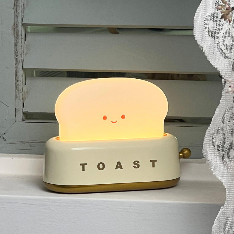 Toaster Design Tischlampe (eingebaute Batterie)