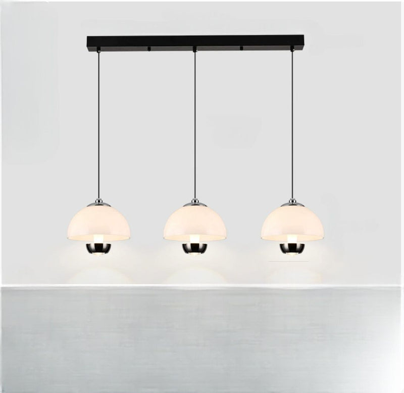 3 Köpfe Nordic-Kitchen-Hängeleuchte