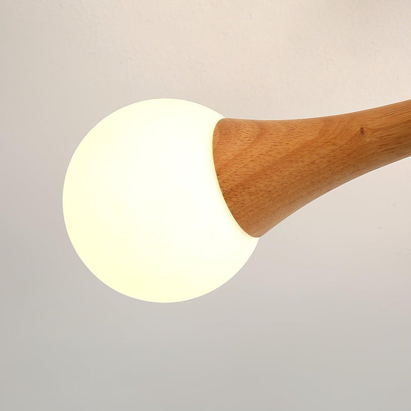 Nera-Deckenleuchte aus Holz