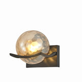 Moderne LED-Wandleuchte Glas