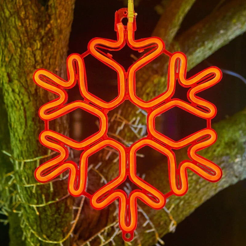 Weihnachten LED Wasserdichtes Schneeflockenlicht