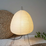 Tischlampe aus Washi-Papier