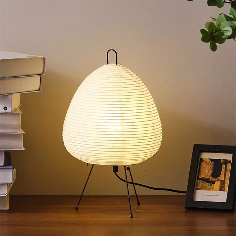 Tischlampe aus Washi-Papier