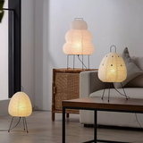 Tischlampe aus Washi-Papier