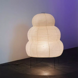 Tischlampe aus Washi-Papier