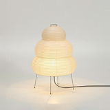 Tischlampe aus Washi-Papier