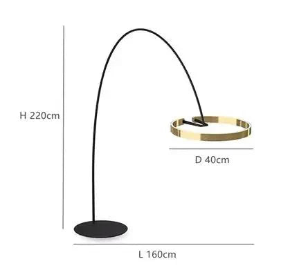 Nordic LED Designer Fishing Stehleuchte