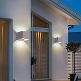 Moderne Aluminium Wasserdichte LED Wandleuchte für den Innenbereich