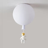 Fateh Modern Moon/Astronauts LED-Deckenleuchte