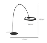 Nordic LED Designer Fishing Stehleuchte