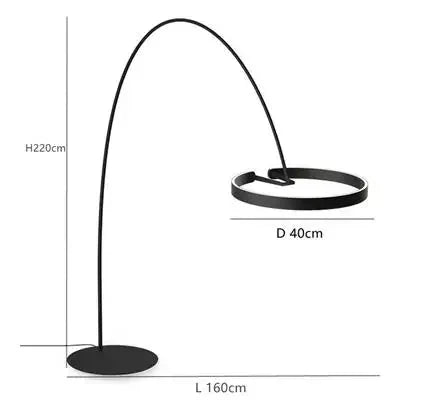 Nordic LED Designer Fishing Stehleuchte