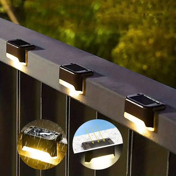Kabellose Solar-LED-Wandleuchten - Schaffen Sie die perfekte Atmosphäre in Ihrem Garten!