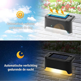 Kabellose Solar-LED-Wandleuchten - Schaffen Sie die perfekte Atmosphäre in Ihrem Garten!