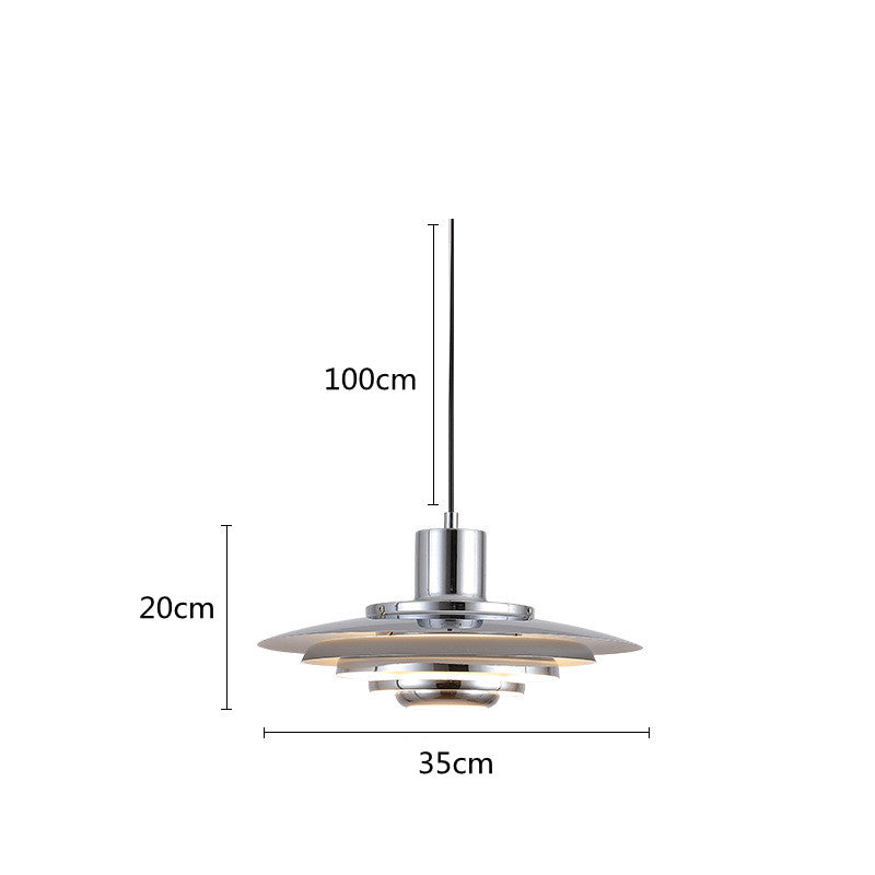 Moderne Pendelleuchten aus nordischem Aluminium