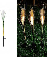 (4 pack) Fiber Reed Außenleuchte (Solar)