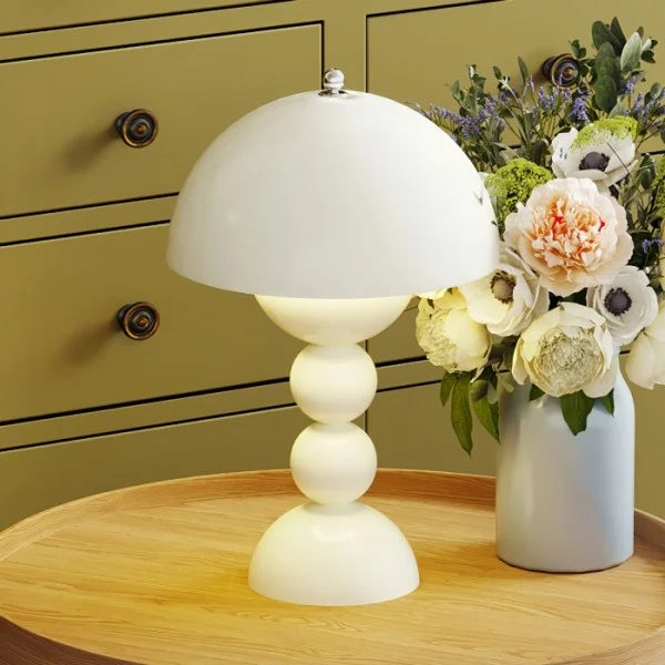 Nordische Blumenknospen Bunte Tragbare Tischlampe