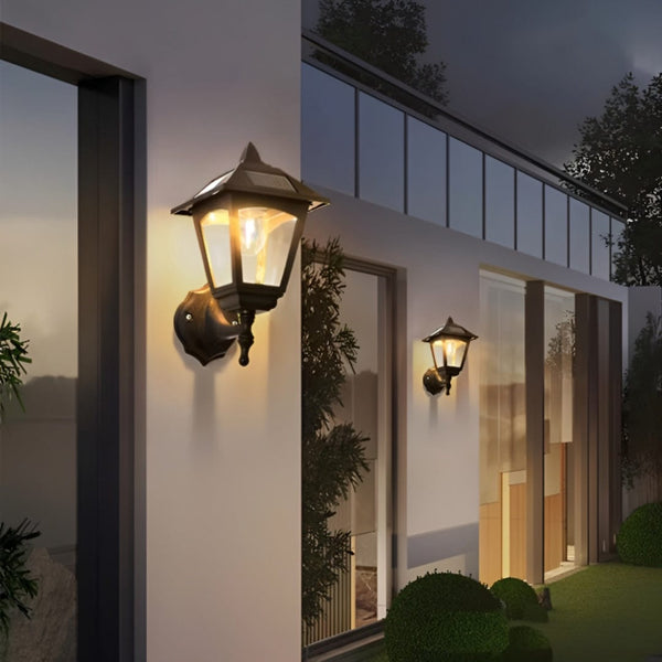 1+1 FREE Klassische kabellose Solar-Wandleuchte