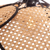 Rattan Wicker Stehlampe