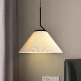 Noridic geplooide Creme Hanglamp