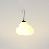Minori Design LED Hängelampe Wolke Milch Weiß Metall/Acryl Garten