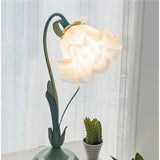 Vintage Verstellbare Blume Tischlampe