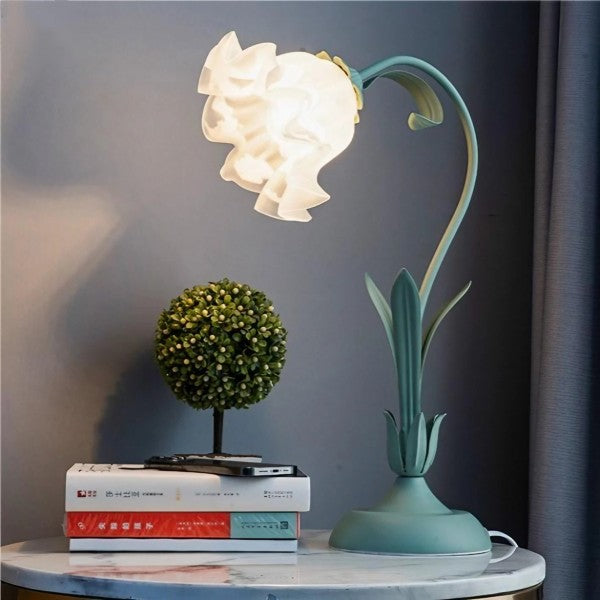 Vintage Verstellbare Blume Tischlampe