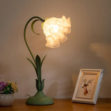 Vintage Verstellbare Blume Tischlampe