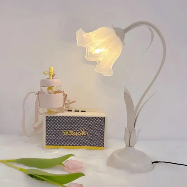 Vintage Verstellbare Blume Tischlampe