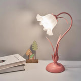 Vintage Verstellbare Blume Tischlampe